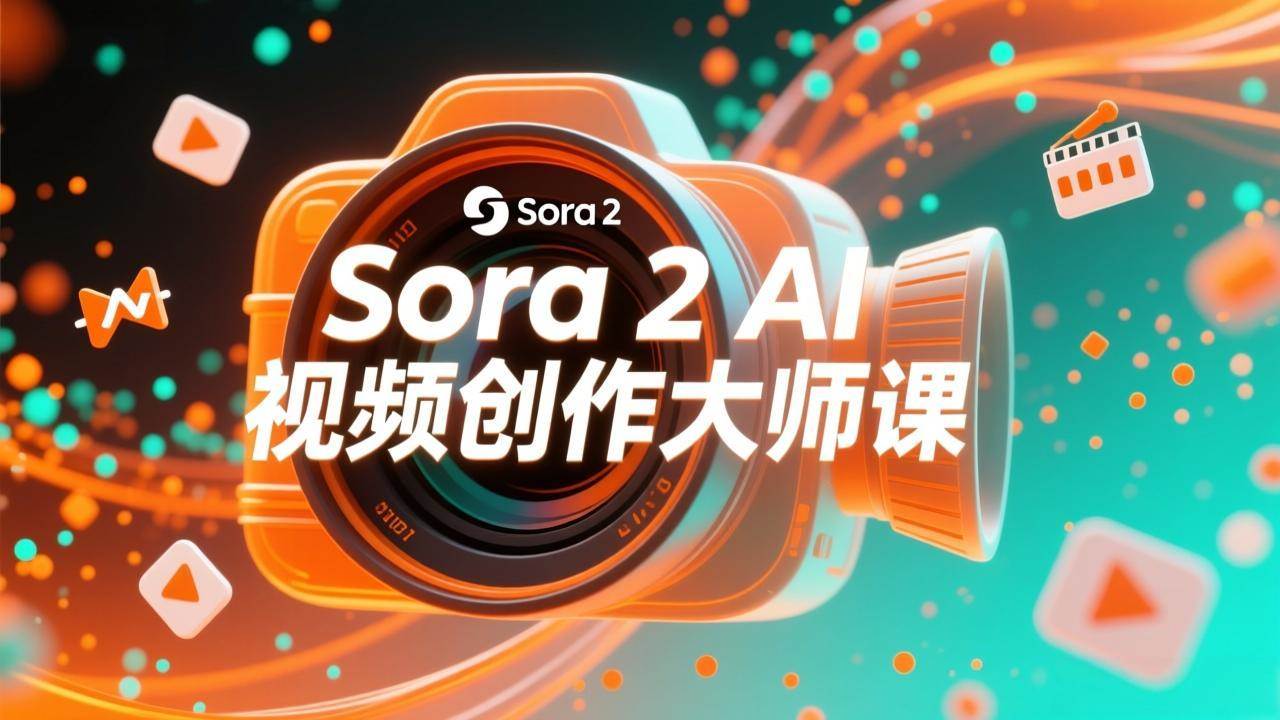 图片[1]-（17081期）如何利用Sora 2创建流行AI人工智能视频大师班教程：掌握创作全流程，产出百万播放内容
