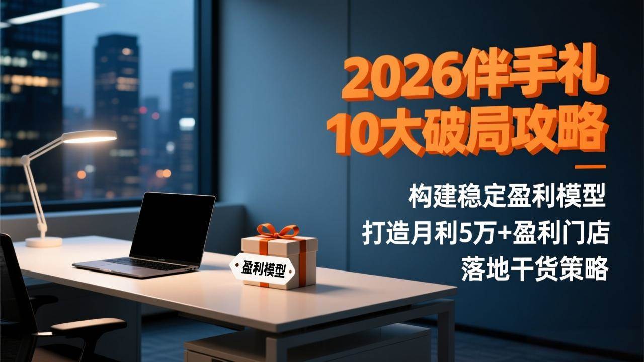 图片[1]-（17191期）2026伴手礼10大破局攻略：构建稳定盈利模型，打造月利5万+盈利门店，落地干货策略