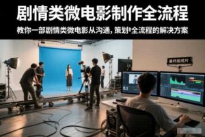剧情类微电影制作全流程，教你一部剧情类微电影从沟通，策划到拍摄制作全流程的解决方案-麦资源网