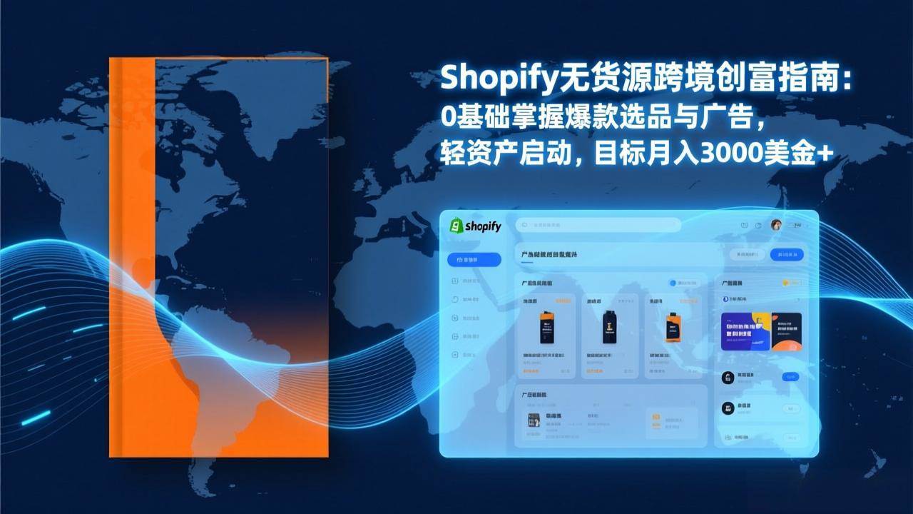 图片[1]-（17238期）Shopify爆款打法实战：从选品到广告投放，复制爆款模型，驱动独立站月销售额破万刀