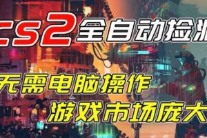 开年王炸CSGO挂G项目，单日捡漏1k+，无需电脑操作，无需进入游戏，支持任何验证【揭秘】-麦资源网