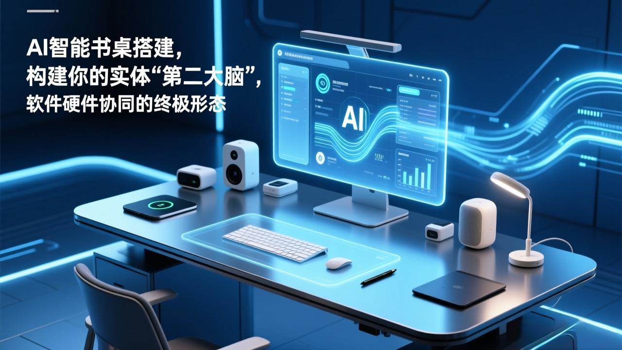 图片[1]-（17363期）AI智能书桌搭建，构建你的实体“第二大脑”，软件硬件协同的终极形态