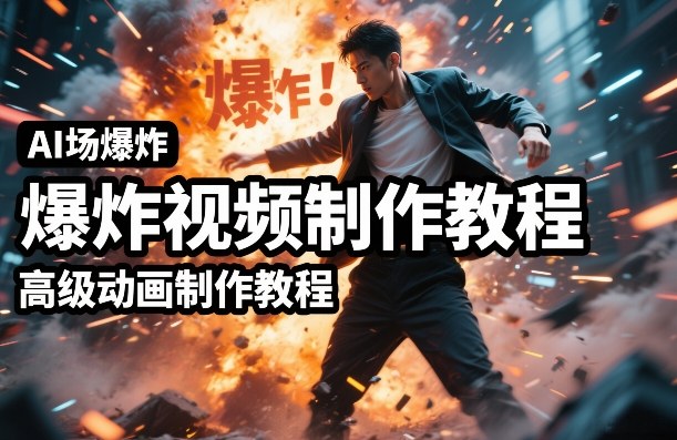 AI场景*视频制作教程，利用人物实拍视频制作出*的动画*