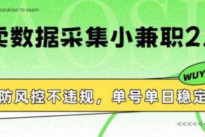 外卖数据采集小兼职2.0，防风控不违规，单号单日稳定20+-麦资源网
