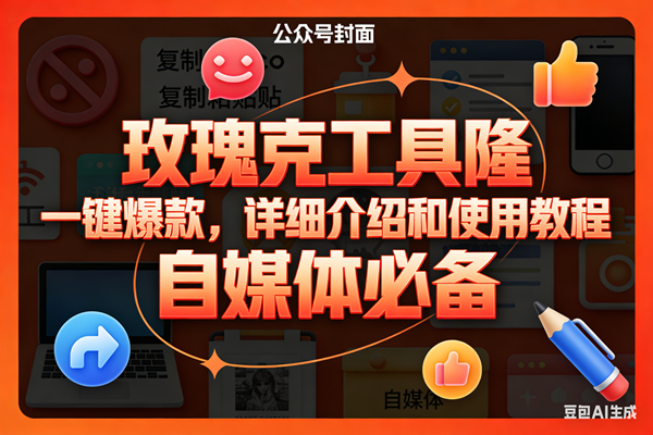 图片[1]-（17297期）玫瑰克隆工具，ai鲁大魔，自媒体必备神器，一键爆款神器，详细教程。