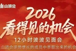 2026看得见的机会，剖析十几个实战案例，可直接抄作业，再优化迭代，内容超全，干货满满-麦资源网