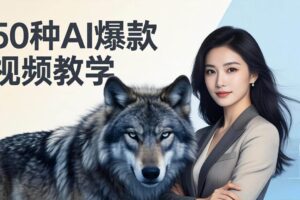 （17815期）50种AI爆款视频教学：影视级古诗词+治愈萌宠+山海经蛟龙，高阶宝典商业落地-麦资源网