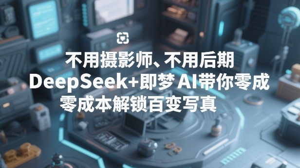 不用摄影师、不用后期，DeepSeek+即梦AI带你零成本解锁百变*！