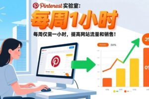 （17505期）Pinterest实验室：每周仅需一小时，提高网站流量和销售！-麦资源网