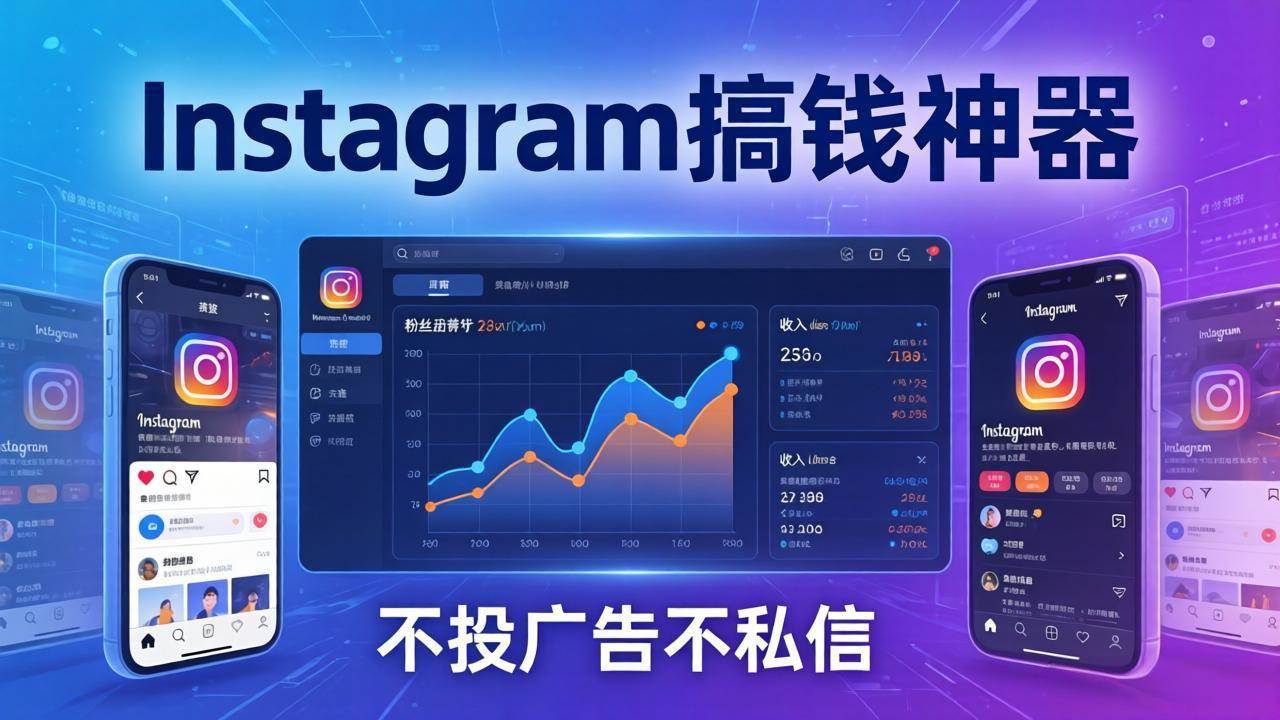 图片[1]-（17731期）Instagram搞钱神器：月涨6万粉+月入5万刀，不投广告不私信，靠算法+低价产品