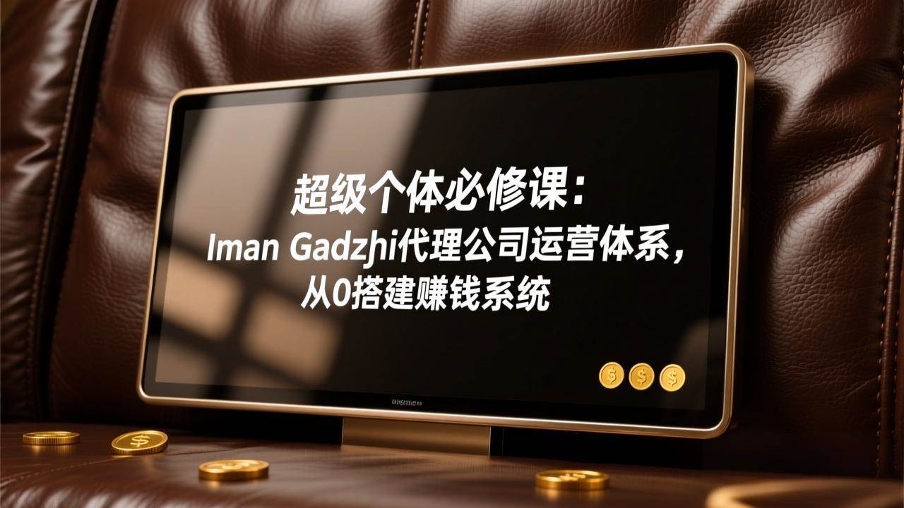 图片[1]-（17525期）超级个体必修课：Iman Gadzhi代理公司运营体系，从0搭建赚钱系统