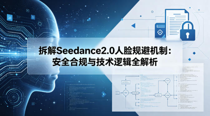 拆解Seedance2.0人脸规避机制：*合规与技术逻辑全解析