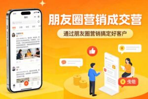 朋友圈营销成交营，通过朋友圈营销来搞定好客户-麦资源网