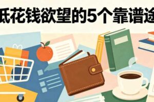 付费文章：降低花钱欲望的5个靠谱途径-麦资源网