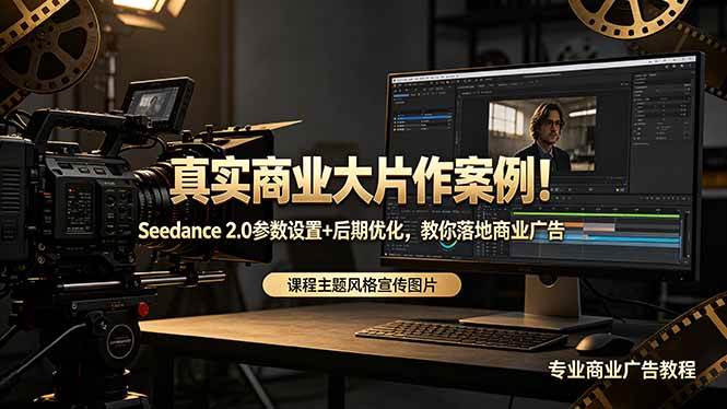 图片[1]-（18484期）真实商业大片作案例！Seedance 2.0参数设置+后期优化，教你落地商业广告