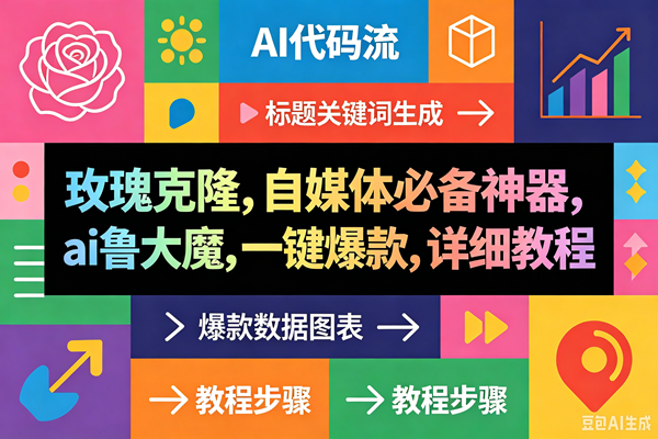 图片[1]-（18463期）玫瑰克隆神器，一键ai大魔，爆款工具，自媒体必备，60多个功能的详细教程