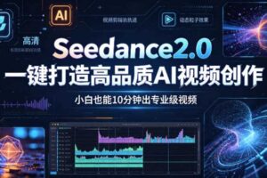 Seedance2.0一键打造高品质AI视频创作，小白也能10分钟出专业级视频-麦资源网