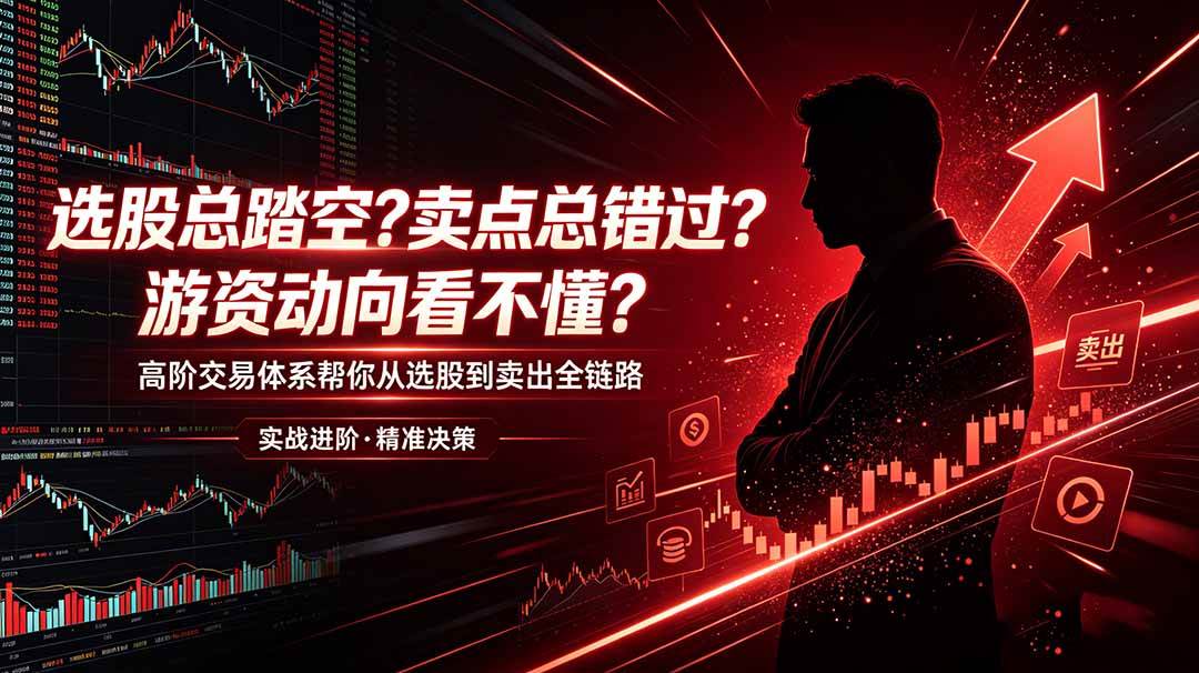 图片[1]-（18937期）选股总踏空？卖点总错过？游资动向看不懂？高阶交易体系帮你从选股到卖出全链路（更新6月）