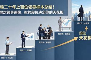 (18900期)付费文章:职场二十年上百位领导样本总结!五层次领导画像,你的段位决定你的天花板-麦资源网