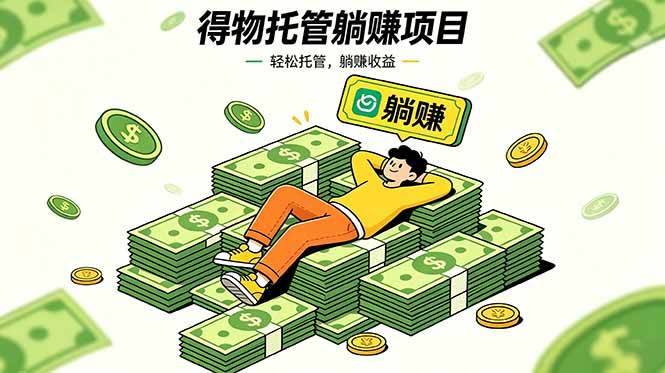 图片[1]-（18726期）26年6月必做！得物视频激励项目，全自动运营单号月利润3600+