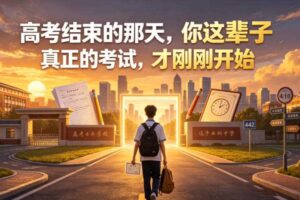 付费文章：高考结束的那天，你这辈子真正的考试，才刚刚开始-麦资源网