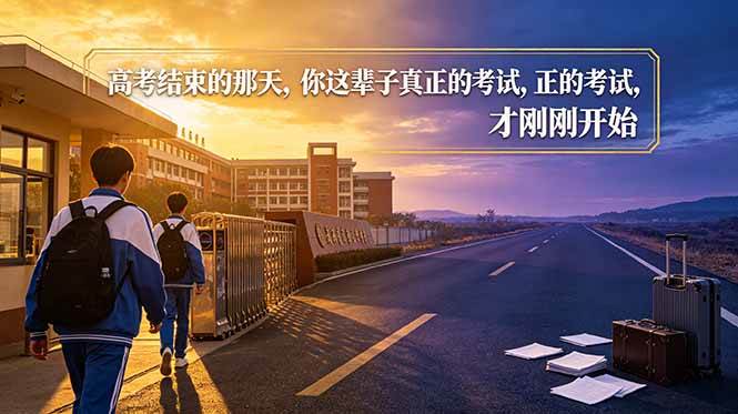 图片[1]-（18968期）付费文章：高考结束的那天，你这辈子真正的考试，才刚刚开始