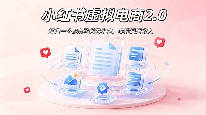 图片[1]-（19033期）2026 年最强风口掘金项目：AI小红书虚拟电商，布局搜索流量，每日躺赚500+