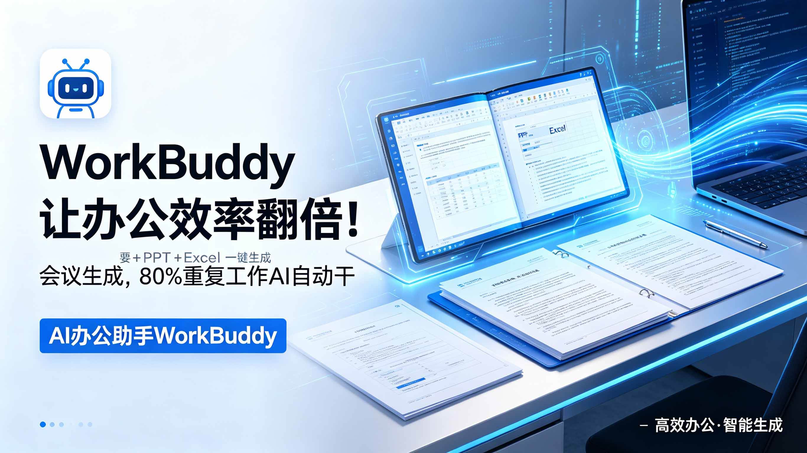 图片[1]-（18859期）WorkBuddy让办公效率翻倍！会议纪要+PPT+Excel一键生成，80%重复工作AI自动干