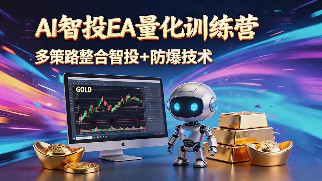 图片[1]-（18880期）AI智投EA量化运营技术，自动化黄金操盘技术，小白也可以轻松上手日入1000+