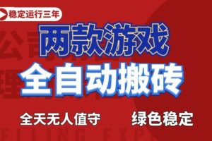 震撼首发！小白利用电脑做游戏全自动搬砖，每天躺赚，告别打工！-麦资源网