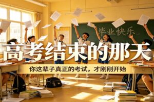 公众号付费文章《高考结束的那天，你这辈子真正的考试，才刚刚开始》-麦资源网