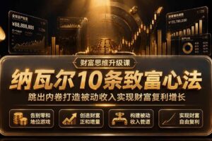 （19628期）付费文章：纳瓦尔10条致富心法，跳出内卷打造被动收入实现财富复利增长-麦资源网