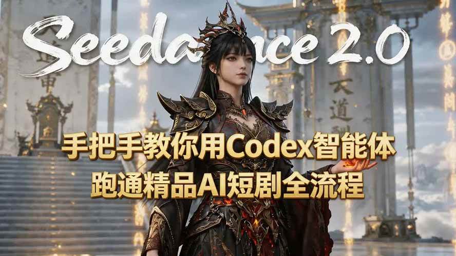 图片[1]-（19507期）手把手教你用Seedance2.0+Codex智能体跑通精品AI短剧全流程（附3种skill技能）