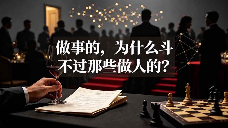 图片[1]-（19414期）付费文章：做事的，为什么斗不过那些做人的？