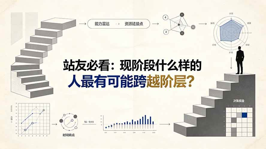 图片[1]-（19475期）付费文章：站友必看：现阶段什么样的人最有可能跨越阶层?
