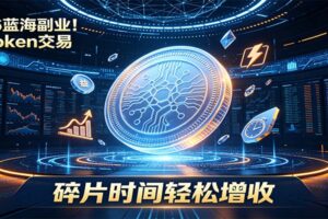聚合平台Token交易，新手也能快速上手，空闲时间轻松赚收益-麦资源网