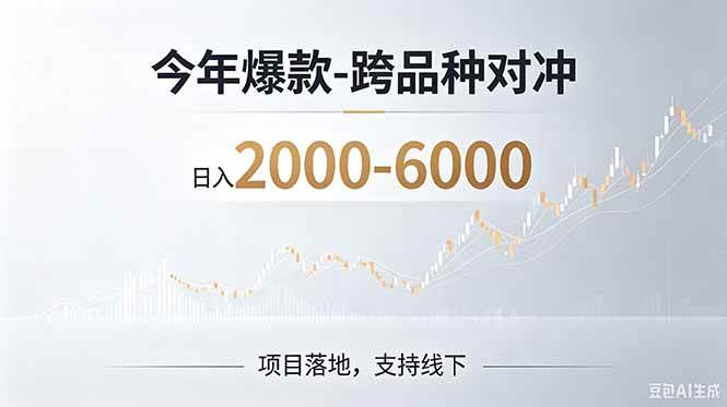 图片[1]-（19150期）2026创业新风口—跨品种对冲震撼首发！日收益2000-6000+，项目绿色长久，安全稳健