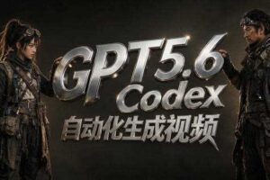 GPT5.6+Codex自动化生成视频全流程实战,从提示词设计、角色设定、封面海报,到视频生成思路与自动化工作流-麦资源网