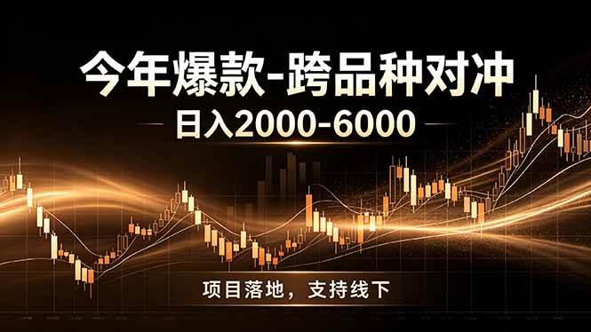 图片[1]-（19179期）全新跨品种对冲模式上线！日稳定盈利 2000-6000，合规长久可批量放大