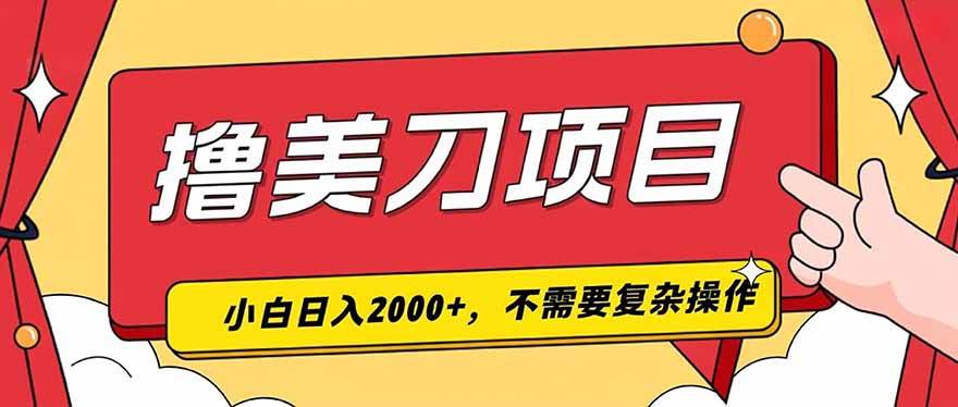 图片[1]-（19493期）撸美刀，单日收入2000+，小白可做