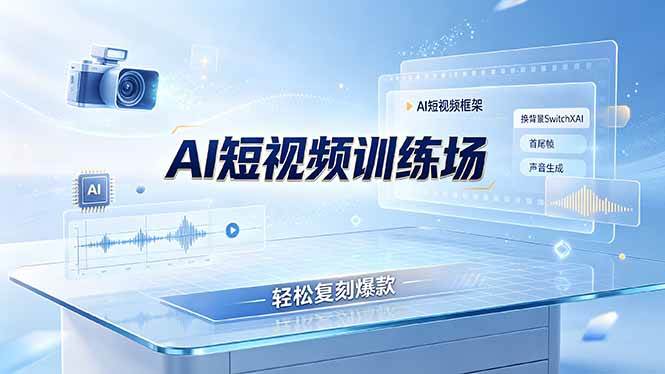 图片[1]-（19137期）老陈AI短视频训练场：AI短视频框架+换背景SwitchXAI+首尾帧+声音生成，轻松复刻爆款