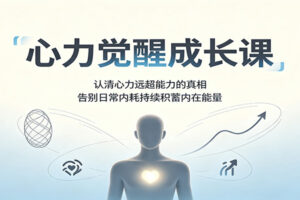 心力觉醒成长课:认清心力远超能力的真相,告别日常内耗持续积蓄内在能量-麦资源网