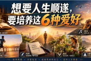 公众号付费文章：想要人生顺遂，要培养这6种爱好-麦资源网