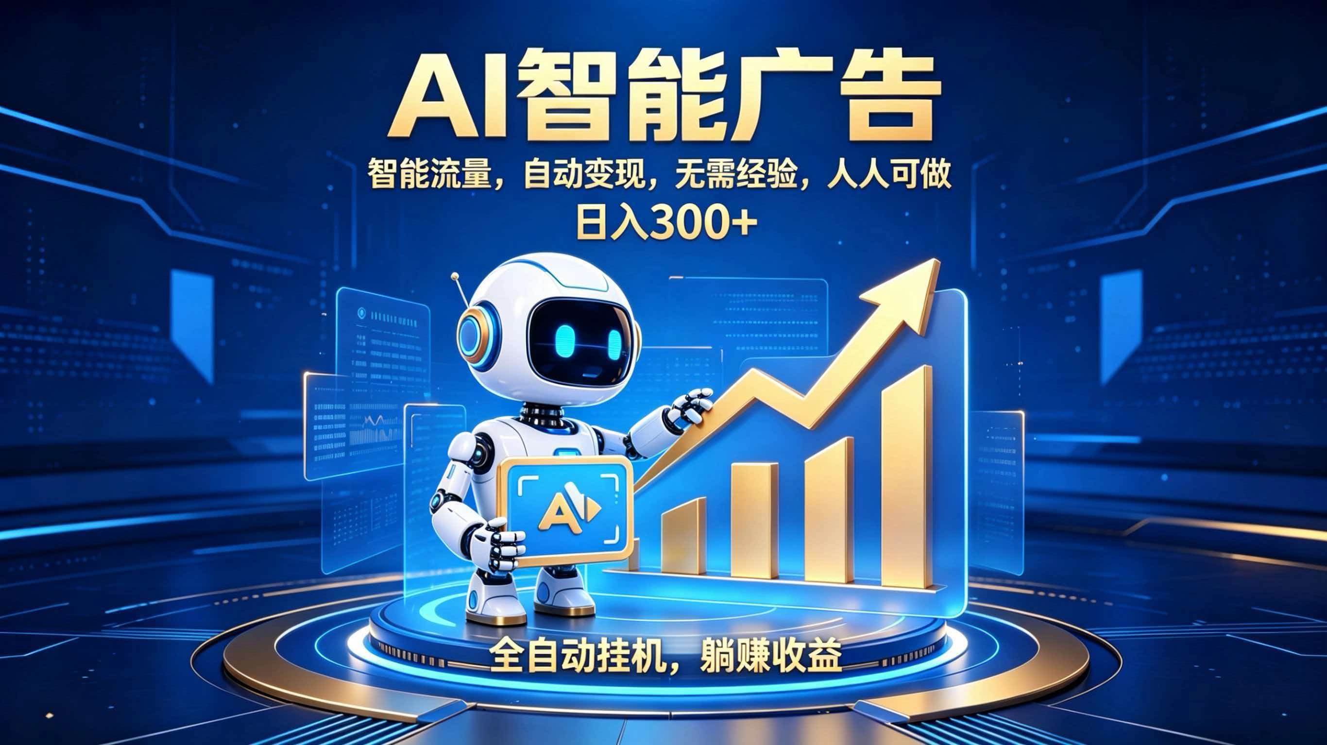 图片[1]-（19848期）轻资产新赛道，全自动AI广告，打造持续收益