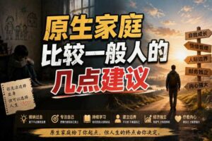 付费文章:给原生家庭比较一般人的几点建议-麦资源网