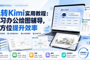 玩转Kimi实用教程：学习办公绘图辅导，全方位提升效率-麦资源网